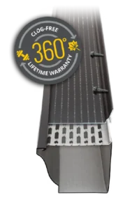 Next-Gen Gutter System, DoublePro® Microfiltration Continuous Hanger™